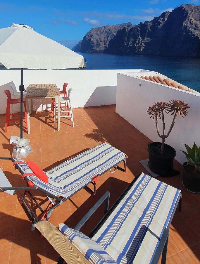 Penthouse De Roca In Poblado Marinero Apartman Acantilado de los Gigantes Kültér fotó