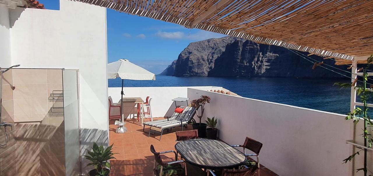 Penthouse De Roca In Poblado Marinero Apartman Acantilado de los Gigantes Kültér fotó